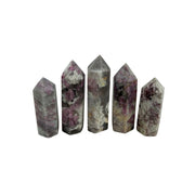 Pink Tourmaline Unicorn Stone Crystal Tower - 2.25-3.25 inch