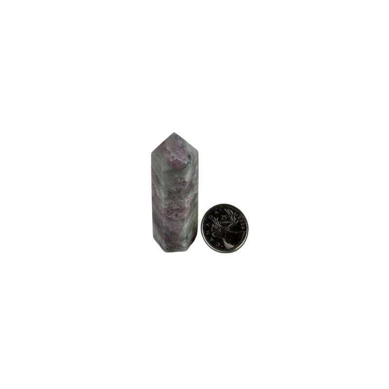 Pink Tourmaline Unicorn Stone Crystal Tower - 2.25-3.25 inch