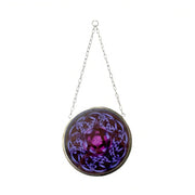 Celtic Pentacle Glass Sun Catcher - 5.75 inch