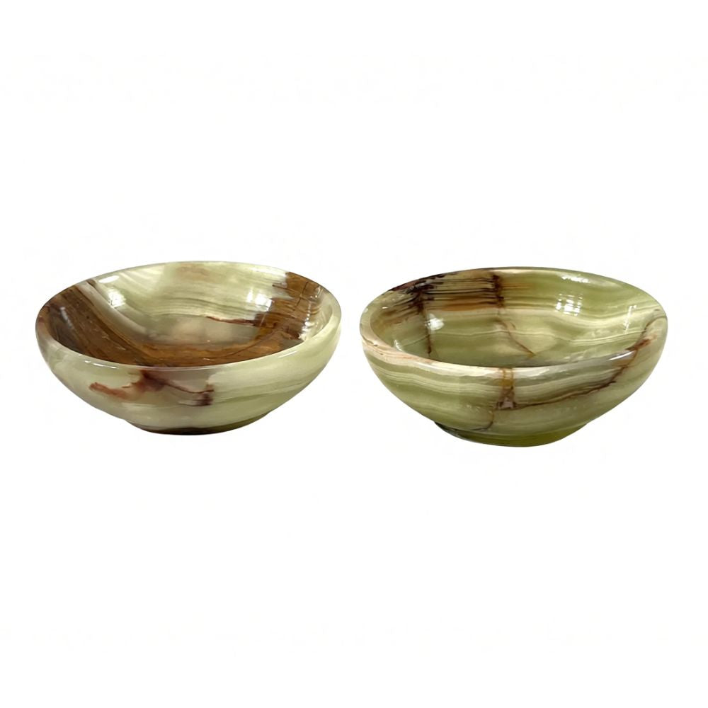 Green Onyx Bowl - 4 inch
