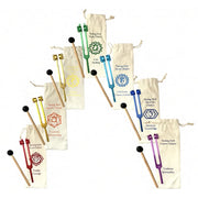 Seven Chakra Tuning Fork Starter Kit - 7.5-8.5 inch