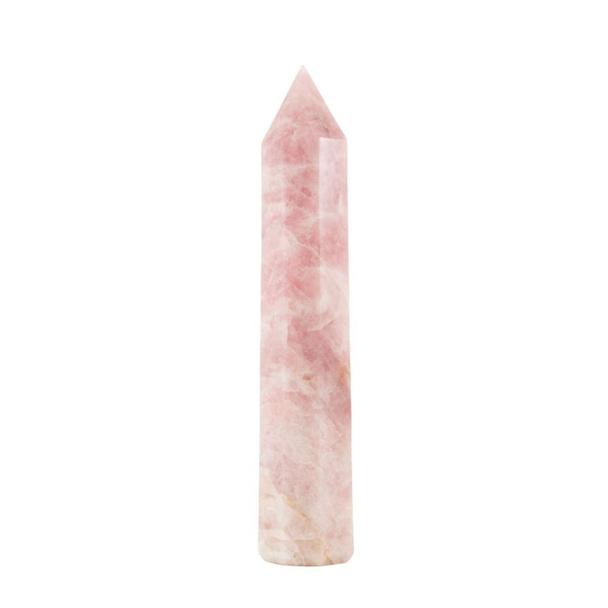 Rose Quartz Crystal Tower - 15.25-21.75 inch