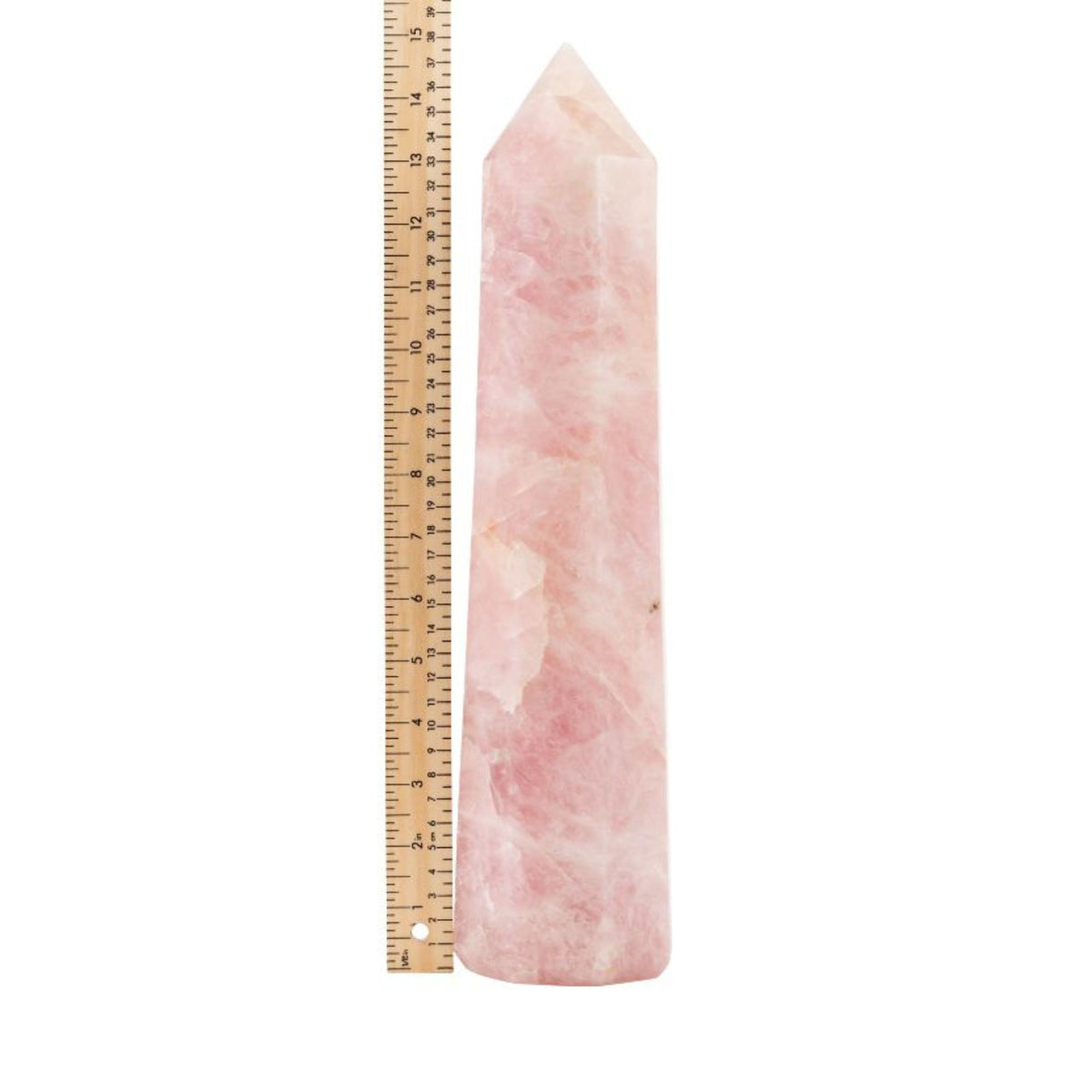 Rose Quartz Crystal Tower - 15.25-21.75 inch