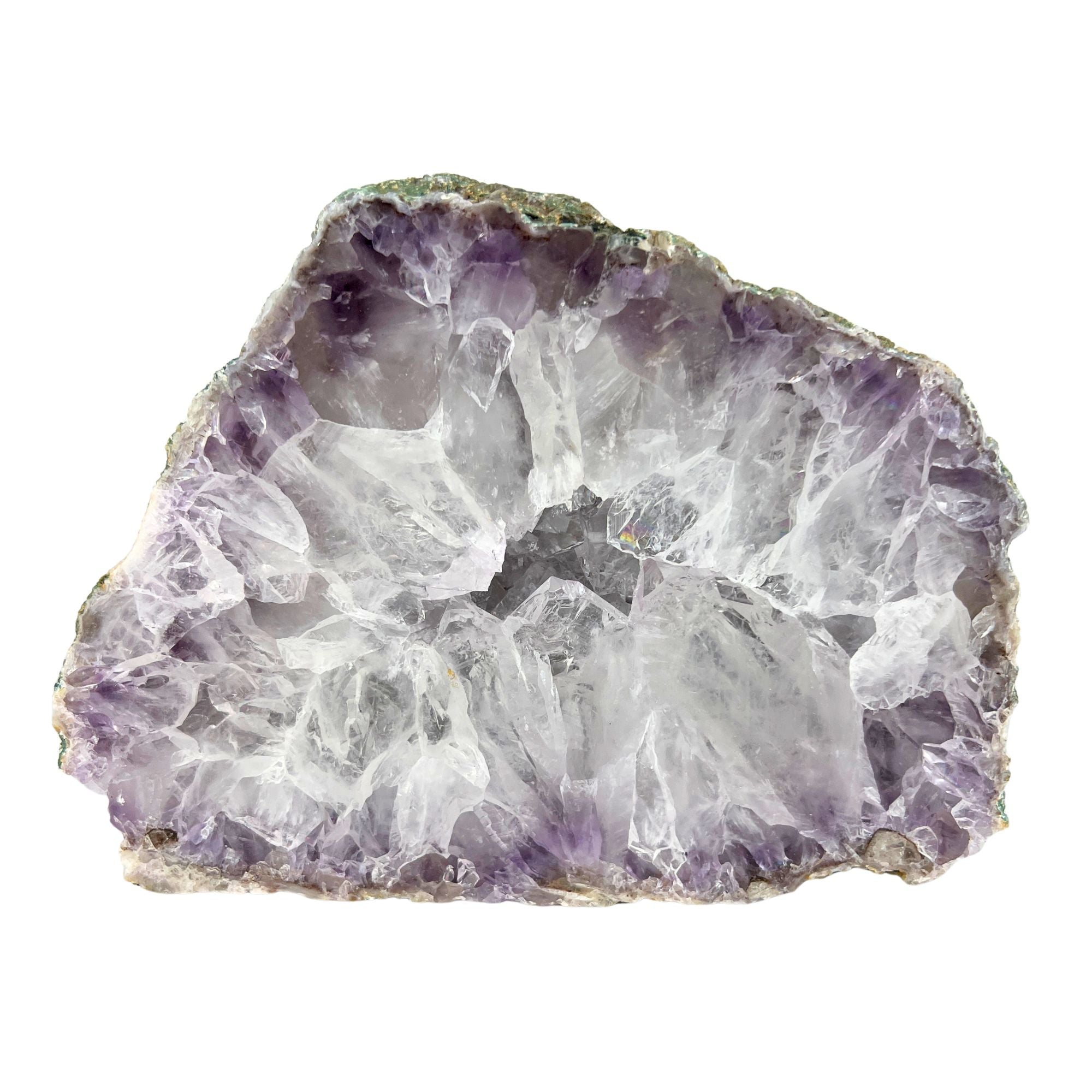 Amethyst Geode Half - 5.0 x 6.6 inch