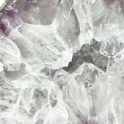Amethyst Geode Half - 5.0 x 6.6 inch