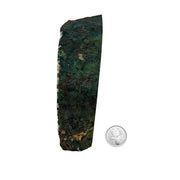 Blue Agate Geode Half - 6.2 x 10.4 inch
