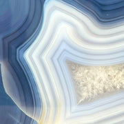 Blue Agate Slab - 4.9 x 6.8 inch