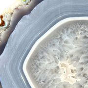 Blue Agate Slab - 4.3 x 5.0 inch
