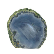 Blue Agate Slab - 5.2 x 5.4 inch