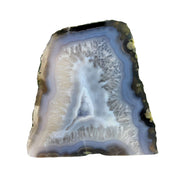 Blue Agate Slab - 5.4 x 5.7 inch
