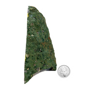 Blue Agate Slab - 5.4 x 5.7 inch