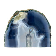 Blue Agate Slab - 4.4 x 5.7 inch