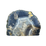 Blue Agate Slab - 4.4 x 5.7 inch