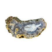 Blue Agate Slab - 2.2 x 5.1 inch