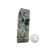 Blue Agate Slab - 4.0 x 5.6 inch