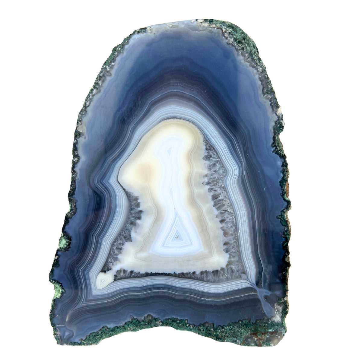 Blue Agate Slab - 6.5 x 5.1 inch