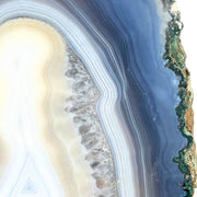 Blue Agate Slab - 6.5 x 5.1 inch