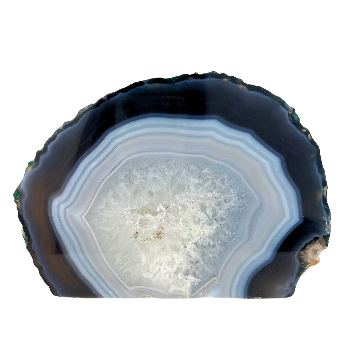 Blue Agate Slab - 5.2 x 7.6 inch