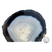 Blue Agate Slab - 5.2 x 7.6 inch