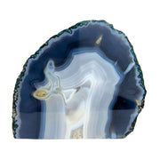 Blue Agate Slab - 6.2 x 7.0 inch