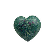 Ruby Fuchsite Heart - 2.1 inch