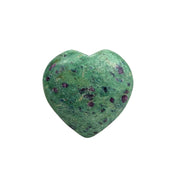 Ruby Fuchsite Heart - 2.1 inch