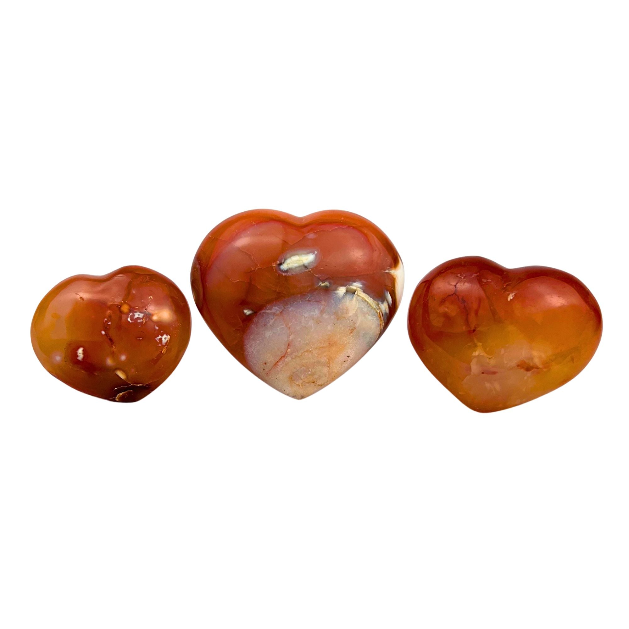 Carnelian Heart - 2.0-3.0 inch