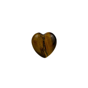 Tiger Eye Heart - 1 inch