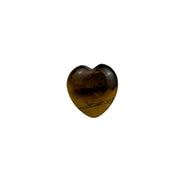 Tiger Eye Heart - 1 inch