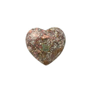 Pink Porcelain Jasper Heart - 1.75-2 inch