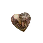 Pink Porcelain Jasper Heart - 1.75-2 inch