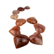 Hematoid Quartz Heart - 1-1.25 inch