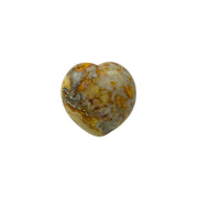 Crazy Lace Agate Heart - 1.5 inch
