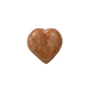 Peach Moonstone Heart - 1.5-2.25 inch
