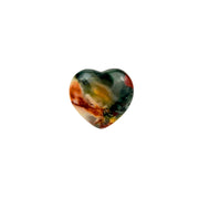 African Bloodstone Heart - 0.5-0.75 inch