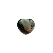 African Bloodstone Heart - 0.5-0.75 inch