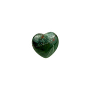 African Bloodstone Heart - 0.5-0.75 inch
