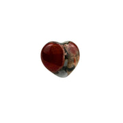 Red Jasper Heart - 1 inch