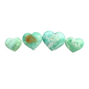 Caribbean Calcite Heart - 1.75-2.75 inch