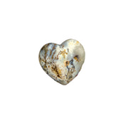 Dendritic Agate Heart - 1.7-1.8 inch