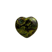 Dragon Blood Jasper Hearts - 1 inch