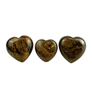 Bronzite Heart - 1.2-1.4 inch