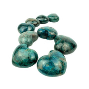 Blue Apatite Heart - 1.75 inch