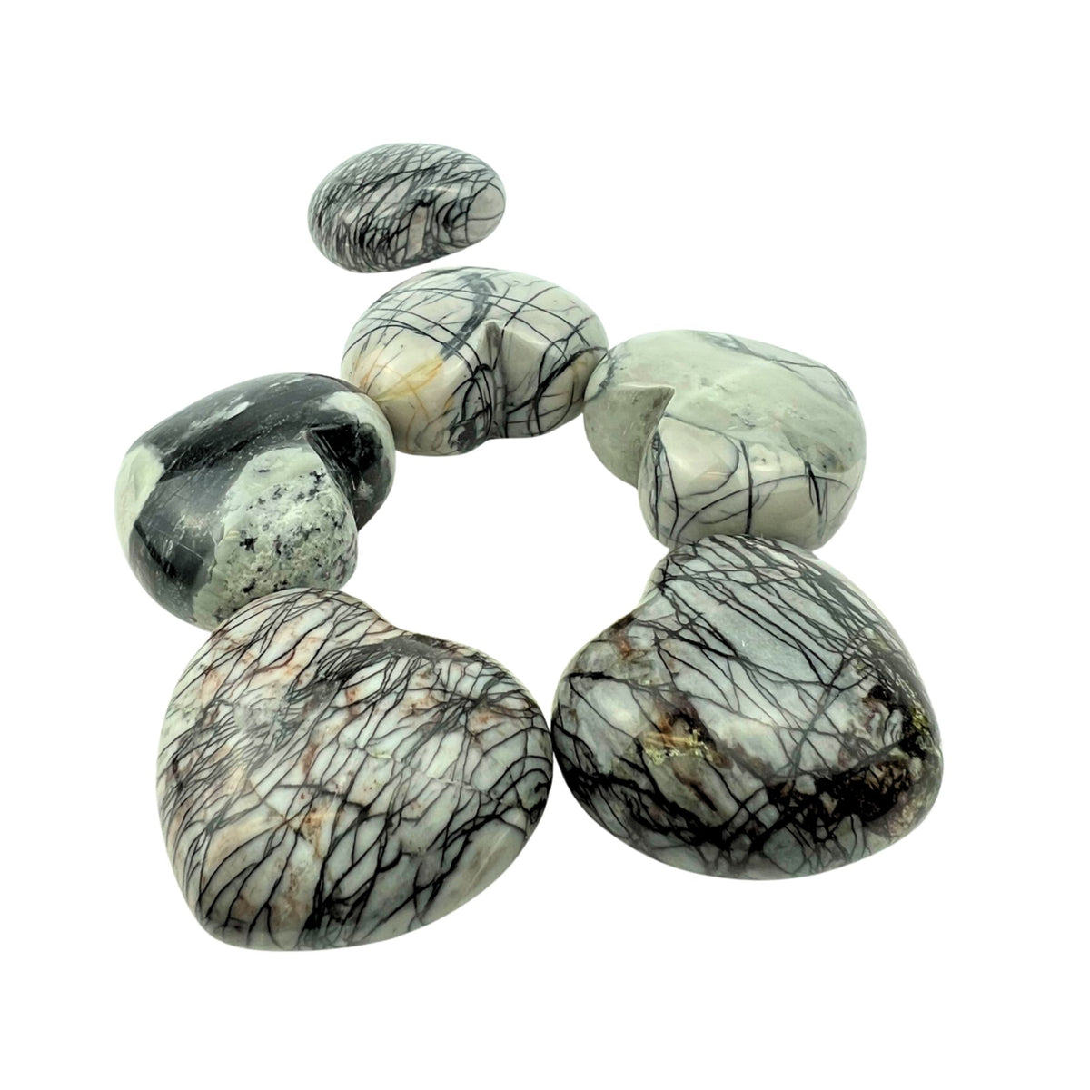 Picasso Jasper Heart - 1.75 inch