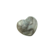 Grey Agate Heart - 1.75 inch