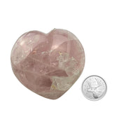 Rose Quartz Heart - 3.0-3.3 inch
