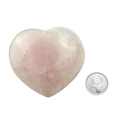 Rose Quartz Heart - 3.0-3.3 inch