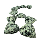 Dalmatian Jasper Heart - 1.75-2 inch