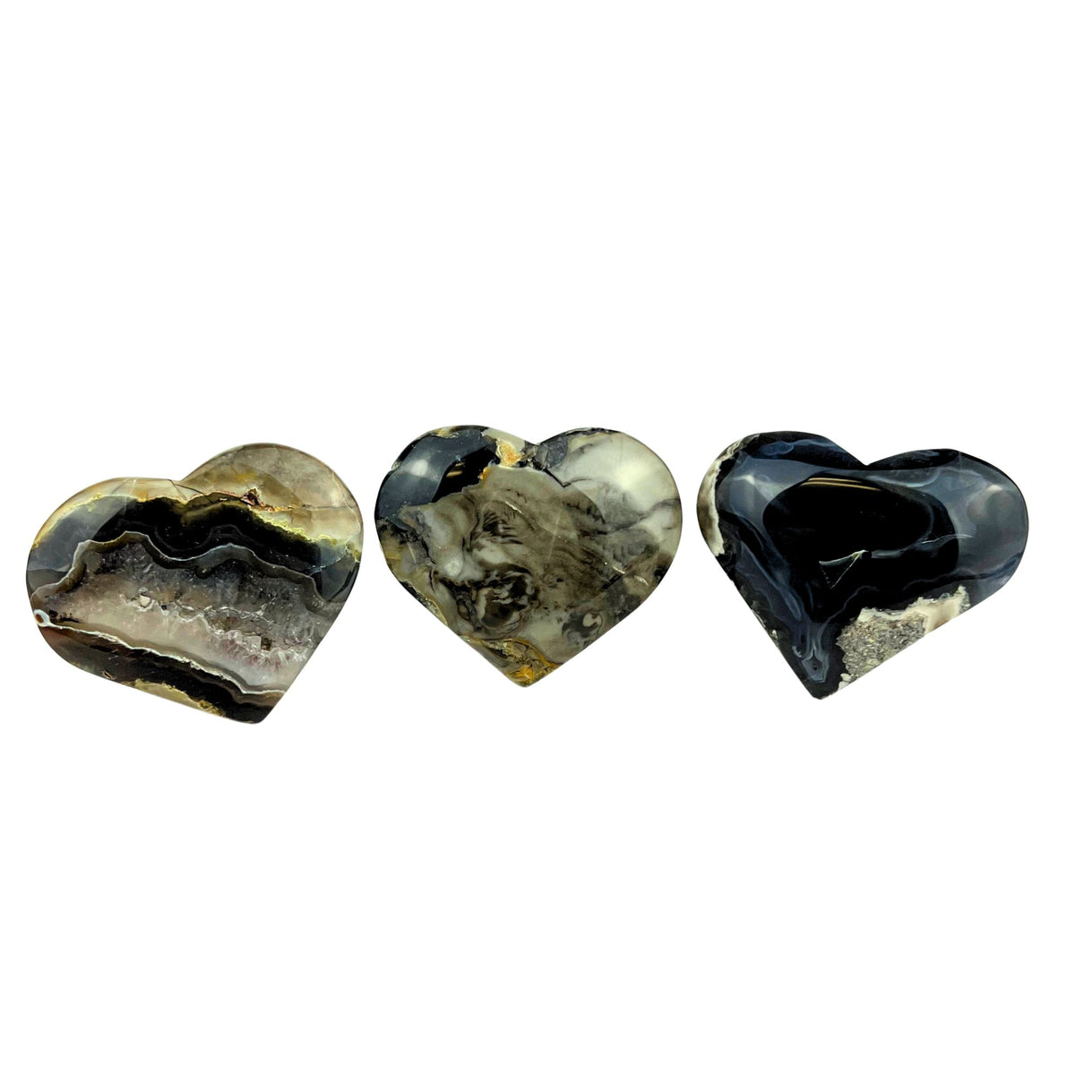 Volcano Agate Heart - 2.25-2.75 inch