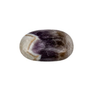 Chevron Amethyst Worry Stone - 1.5 inch